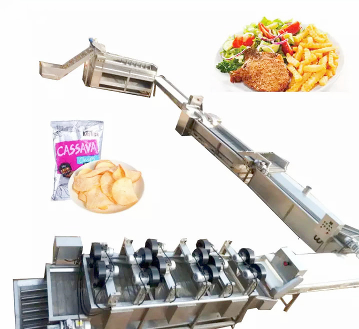 TCA CE Certified Industrial Crisps Making Machine 3500KG High Productivity
