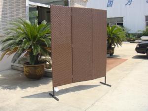 Quality Outdoor Rattan Furniture Fence For Poolside / Lawn / Riverside wholesale