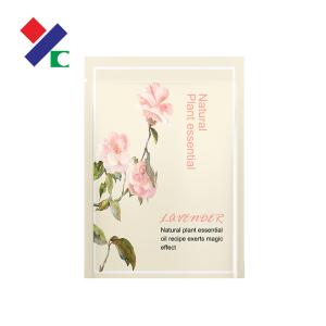 Quality YC Three Side Seal Pouch Aluminum Foil Facial Mask Packaging Bag BRC SGS Approved wholesale