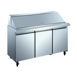 Quality Fan Cooling 350L Salad Bar Display Fridge for restaurant wholesale