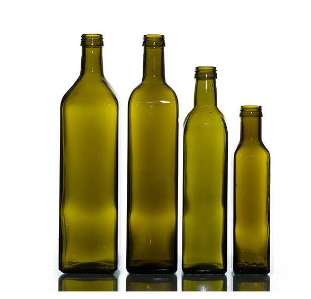 Acid Etch Clear Glass Bottle for Cooking 50ml 100ml 250ml Cylindrical Surface Handling