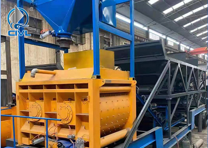 Mobile Concrete Batching Plant / Mobile Mixing Plant / Towable Batching Plant / YHZS90 Plant Trailer