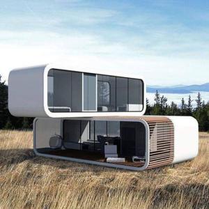 Quality Steel Outdoor Camping Apple Pods Full Equitment Cabin 20ft Prefabricated House for Living wholesale
