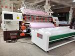Multi Needle Quilting Bed Sheet Making Machine With Border Trimming