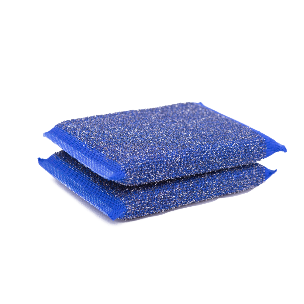 High Strength Stainless Steel Dish Scrubber Corrosion Protection Customizable