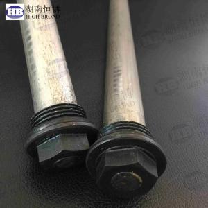 Quality Commercial Grade Extruded Magnesium Anode Rod For Hot Water Heater Steel Tanks wholesale