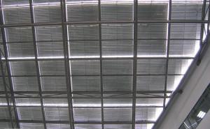 Quality 3.0mm Aluminum Retractable Louvre Skylight Roof System wholesale