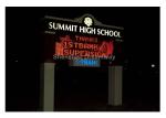 PH10 Single Red Outdoor Advertising LED Signs Display with WIFI Control