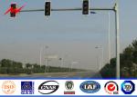 Single Arm Street Light Poles Dodecagon Octagonal Conical Polygonal