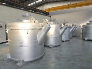 Quality Teapot 1500 KG Capacity Aluminum Pouring Industrial Furnace Ladle For Transporting Liquid wholesale