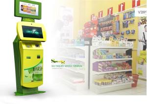 Quality Dustproof Bill Pay Kiosk / cash payment kiosk Card printer wholesale