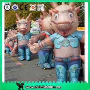 Quality 2m Inflatable Dragon Cartoon Walking Dragon Costume For Promotion wholesale