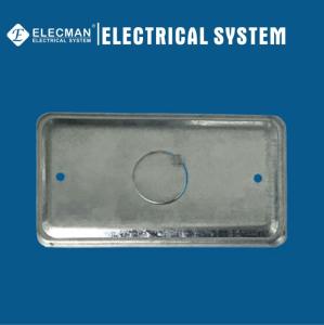 Quality 58C6 Blank Handy Metal Electrical Box Cover Plate Horizontal wholesale