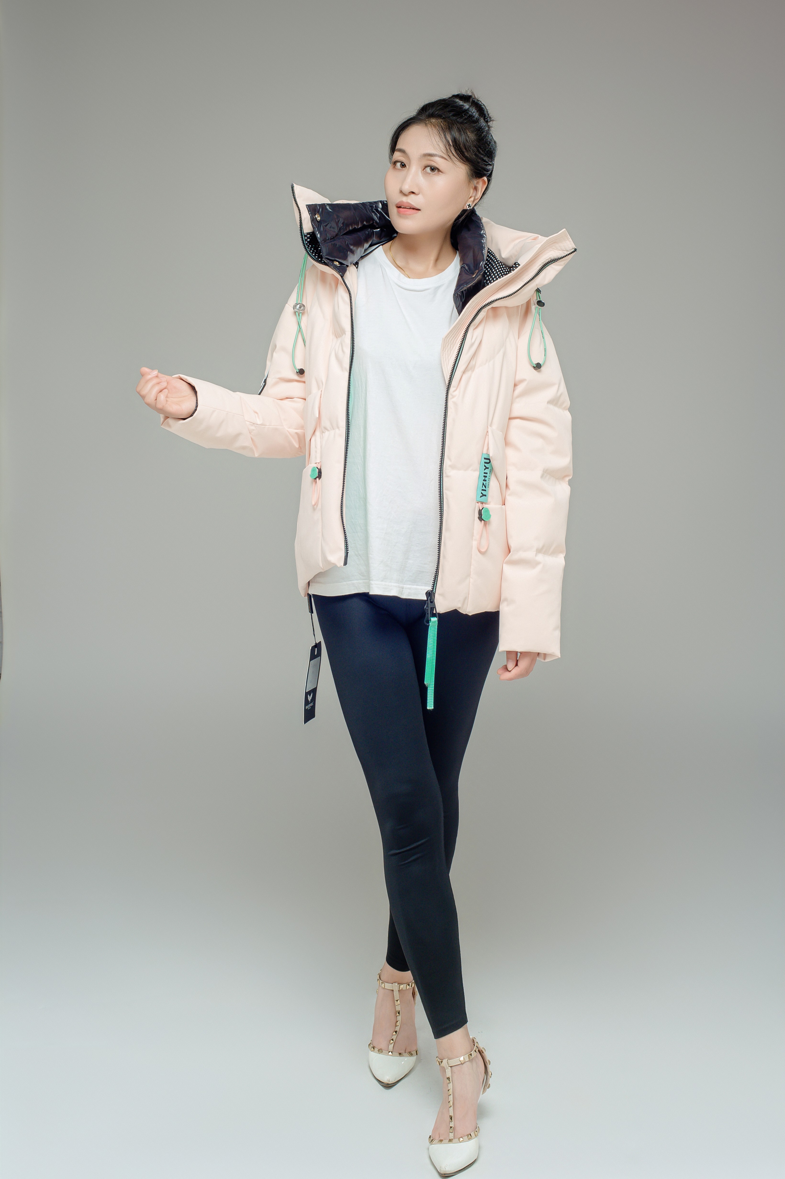 FODARLLOY Women's 2022 SS Collection Hooded Warm Winter Thicken Fleece Lined Parkas Long Coats