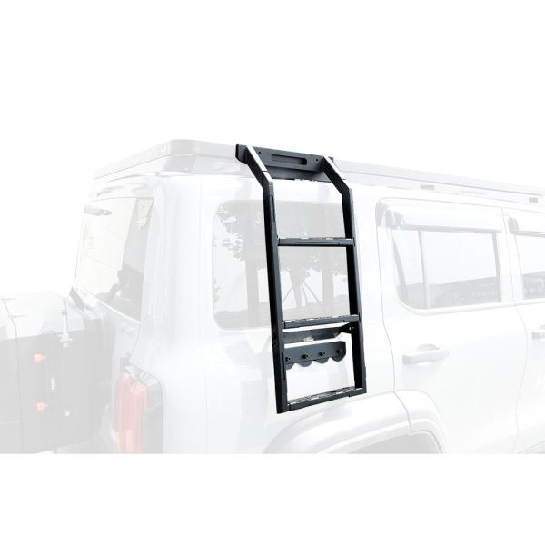 Effortlessly Add a Side Ladder to Your Tank 300 with Black Car Roof Rack