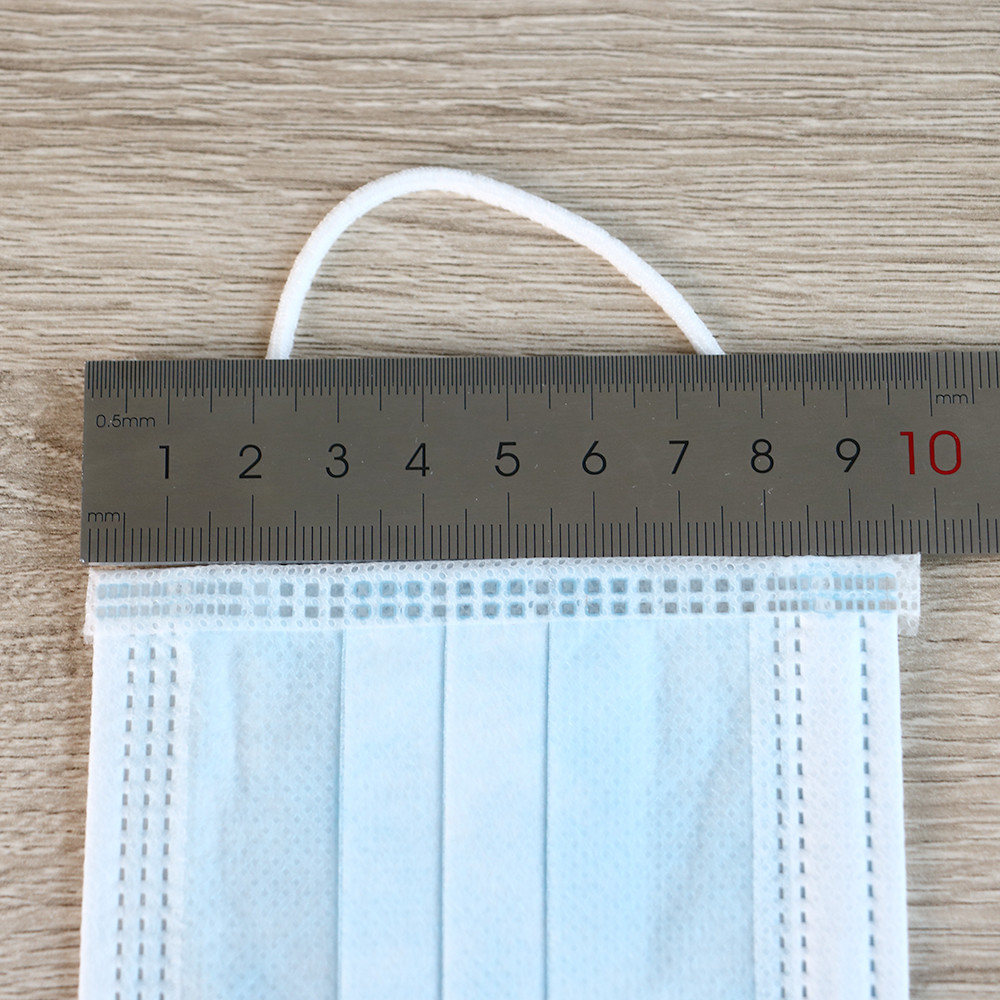 Non Woven 3 Ply Disposable Face Mask 3D Breathing Space 2.9 - 3.2g Light Weight