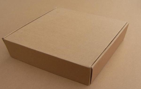Wholesale craft corrugated packaging box flat packed cardboard recycle shipping