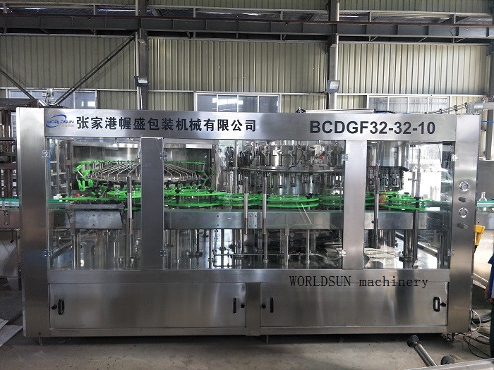12000BPH Soda Water Filling Machine automatic aerated soda water filling machine stainless steel