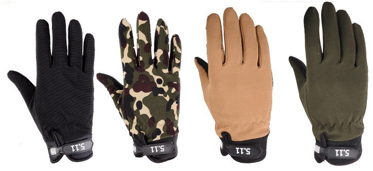 Wholesale Outdoor Sport Motorcycle Gloves Anti-Slip Touch Screen Full Finger Glove