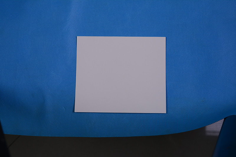 C163 White high gloss Palm print backing sheet