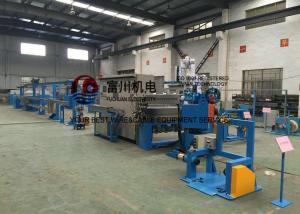 Quality Plastic Insulating Wire Extruder Machine With Screw Dia 60mm 600 m / min wholesale