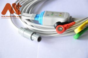 Quality Primedic DM 10, DM 30 Compatible 4 Lead Snap Direct-Connect ECG Cable wholesale