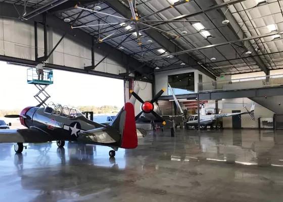 Q235b Q355b Steel Structure Hangar Earthquake Resistance OEM Airplane Hangar