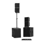 ARE Audio Passive Subwoofer 18 Inch 2000W Powered Speaker Professional Wooden