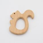 Animal shaped Wooden Baby teether Ring