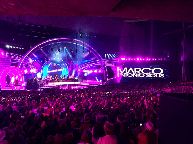 Flicker Free Stage Rental Led Display 4K 500 X 500mm Easy Maintenance