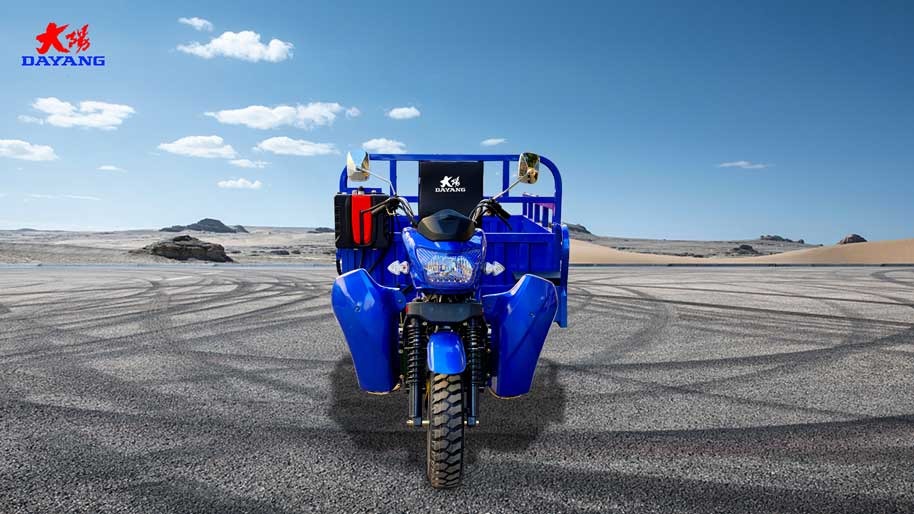 Fuel 1000W RWD Drive Three Wheel Cargo Motorcycle 150cc Cargo Tricycle Motorcycle