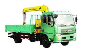 Quality XCMG 5T Max Heavy Things Small Telescopic Boom Truck Mounted Crane wholesale