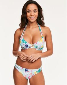 Quality Secret Garden Underwired Non Pad Halter Bikini Top D-G cup wholesale