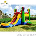 Commercial Inflatable Bounce House For Party unicorn themed combination
