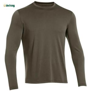 Quality Battle Army T Shirt Full Sleeve Tactical Tech Polyester Military Garments wholesale