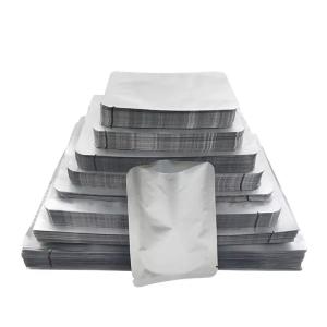 Quality Heat Sealing Aluminum Foil Bags Reusable Mylar Storage Bags With Label Stickers wholesale