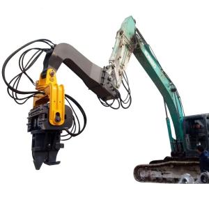 Quality Hydraulic Excavator Mounted Vibro Hammer Vibratory Sheet Pile Driver wholesale