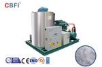 Air Cooling PLC 1Mm 2Mm Flake Ice Making Machine