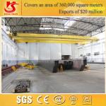 Double girder steel factory used overhead radio control crane