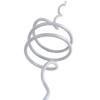 Chemical Resistance OPGW Hardware Fittings PVC Prefomed Bird - Flight Diverter