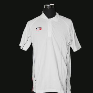 Quality Casual Apparel White Soft Custom Polo Shirts 200GSM For Attending Meeting wholesale