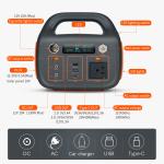 600w 300W 500w Battery Powered Portable Power Station 220V 110V 504Wh 140000mAh