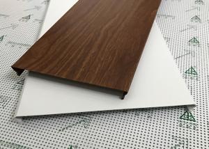Quality Finished C - Shaped Commercial Ceiling Tiles , Concealed Metal Suspension System wholesale