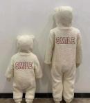 Short Sleeve Ployester Magnetic Buckle Baby Clothes