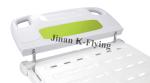 Two Cranks ABS Plastic Hospital Nursing Bed For ICU