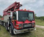 Top Brand HB56K 56m Articulated Boom Concrete Pump Truck