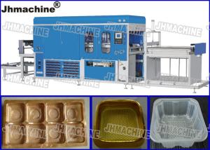 Quality CE Standard PP Trays Automatic Vacuum Thermoforming Machine within Vacuum pump food grade wholesale