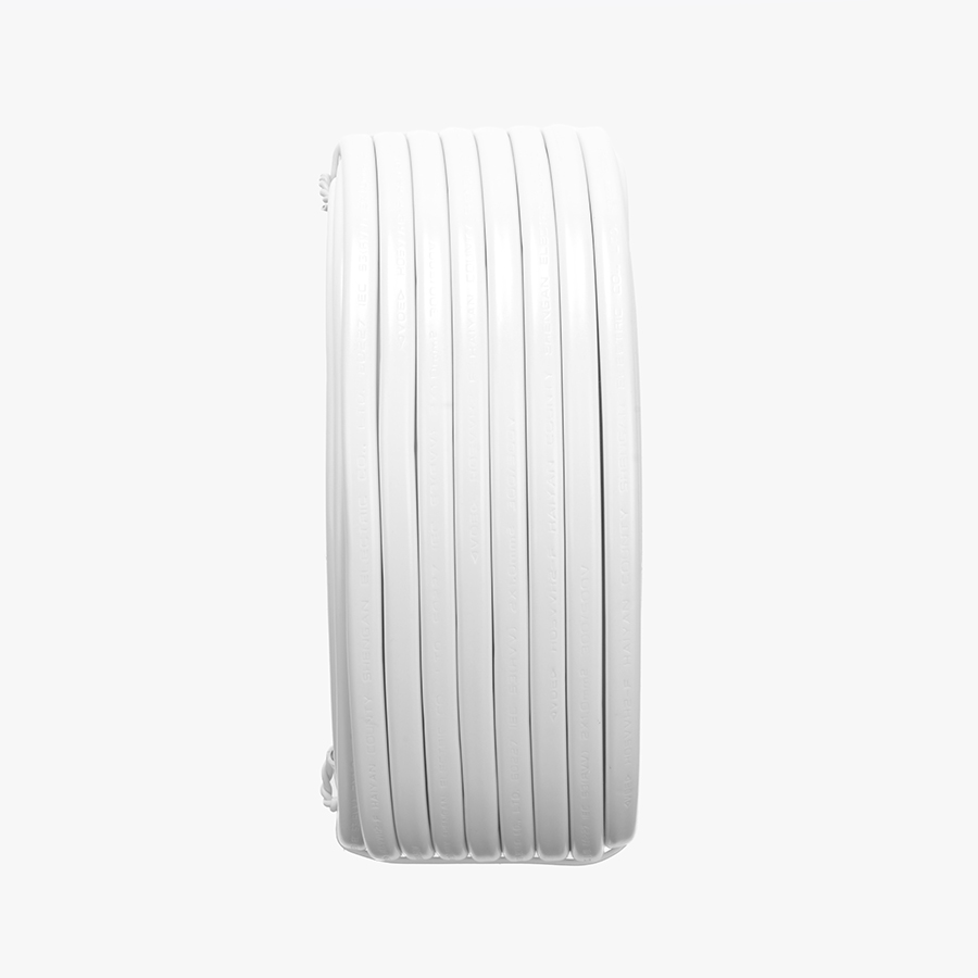 Copper Conductor SNI Certificated H03VVH2-F 300/300V Flat Flexible Cables for Household Building Electrical Power Cable
