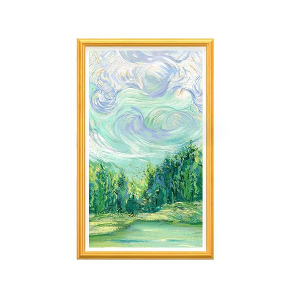 32 Inch Private Art Gallery Exhibition Work Smart TV Digital Museum Anti-Glare