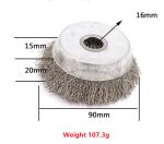 Parallel Stainless Steel Wire Wheel Grinding Brush Angle Grinder Root Carving